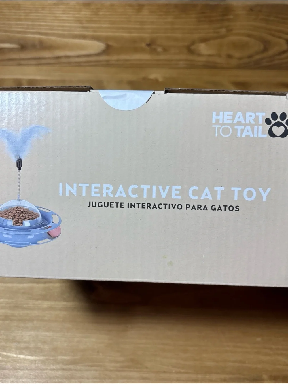 Heart to Tail Interactive Cat Toy Treat Dispenser (Treat Not Included) NEW